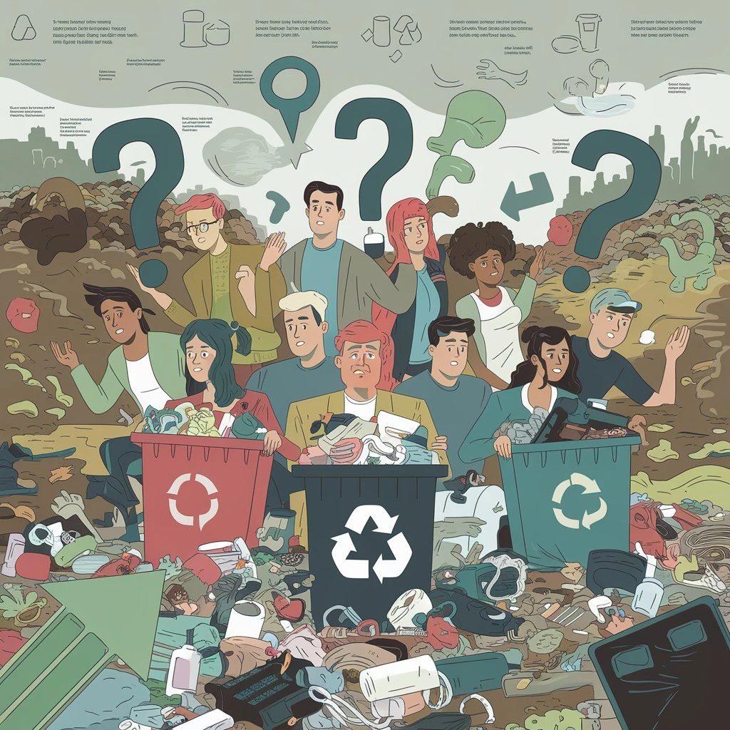 Desinformación ambiental sobre reciclaje